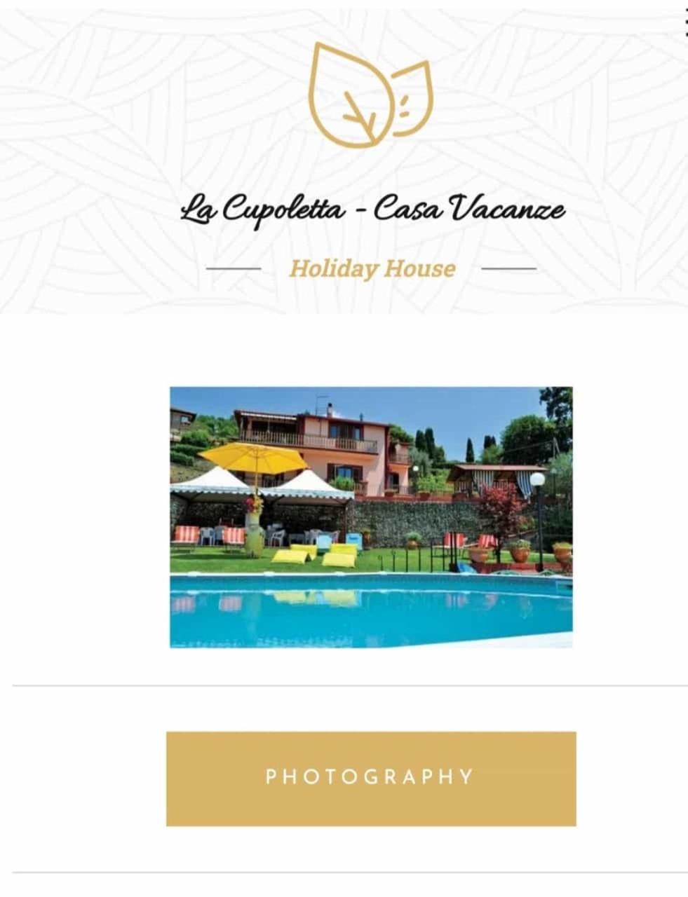 La Cupoletta -Holiday House - Gilda Trevignano Romano Buitenkant foto